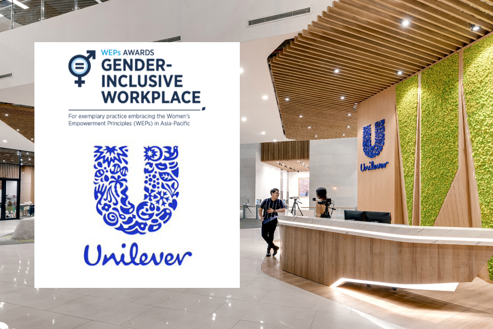Unilever thắng giải 'Bình đẳng giới tại thị trường'
